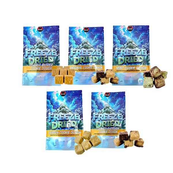 THC Freeze Dried Cookie Dough - 250MG – Serpent