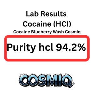 Cocaine- Blueberry Wash results
