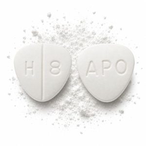 APO Hydromorphone Rx 8mg triangle